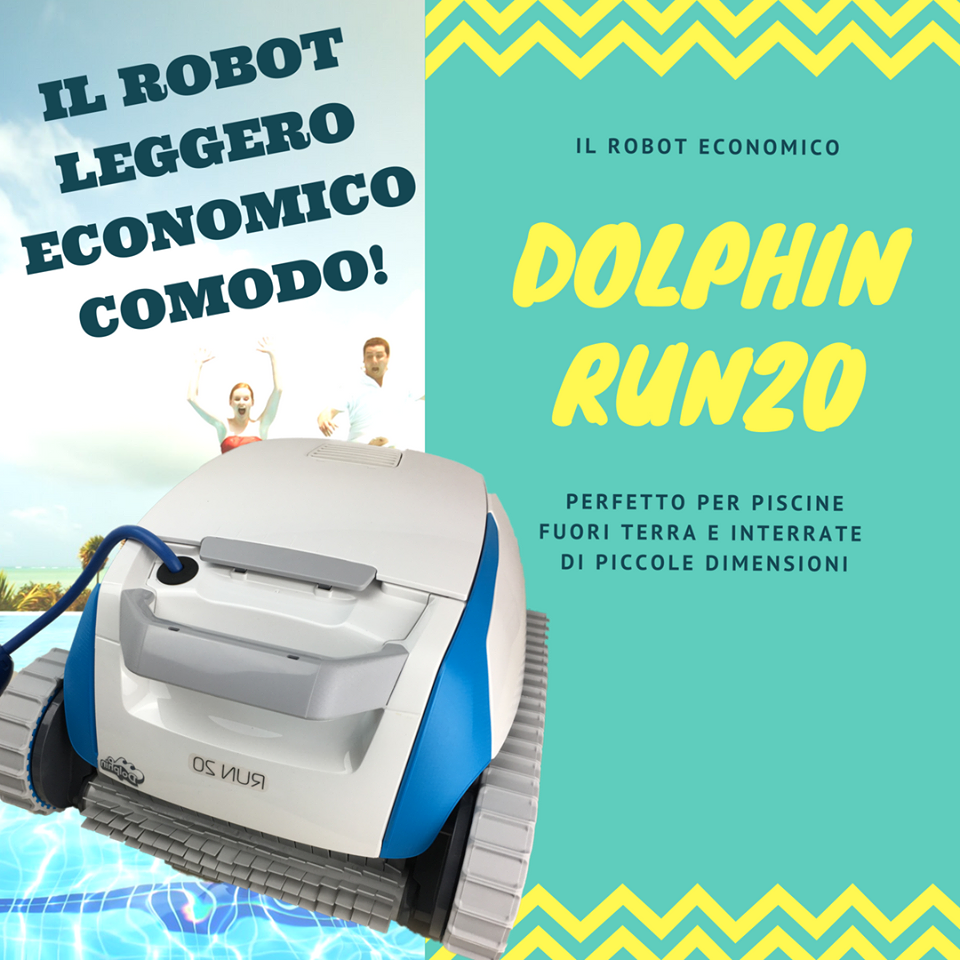 run 20 robot dolphin