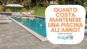 quanto costa mantenere una piscina