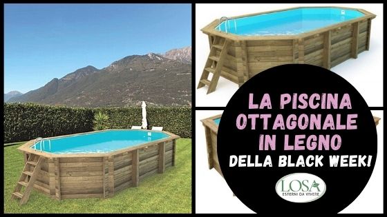 piscina legno losa