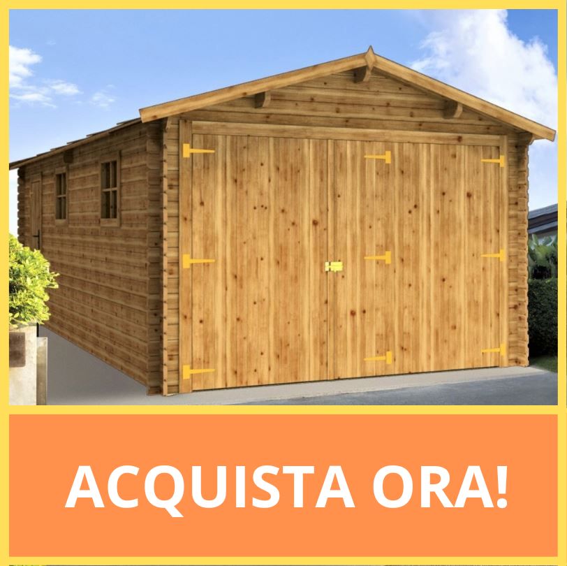 garage prefabbricati in legno