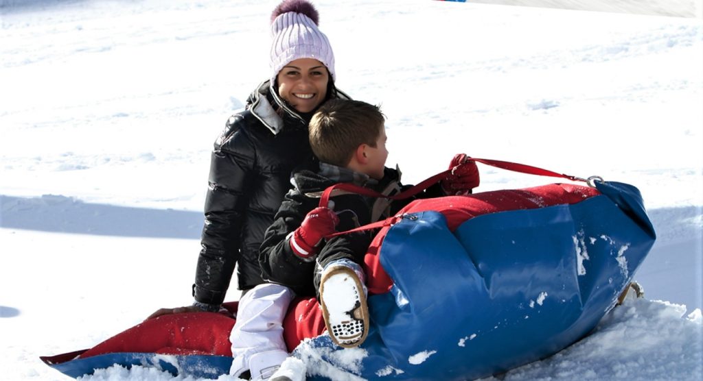 Slitte in tessuto, un divertimento per tutti. Grandi e piccoli