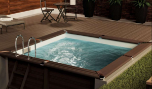 Piscina fuori terra avantgarde