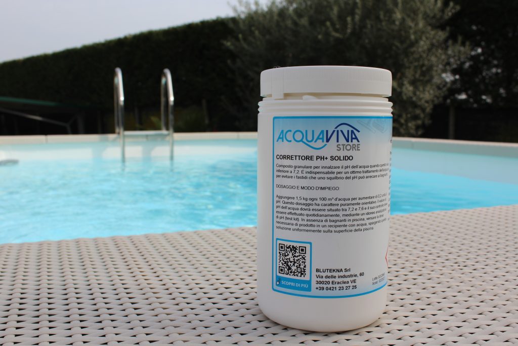 regolatore pH+ per piscina