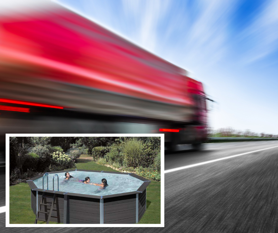 servizio pronta consegna piscina