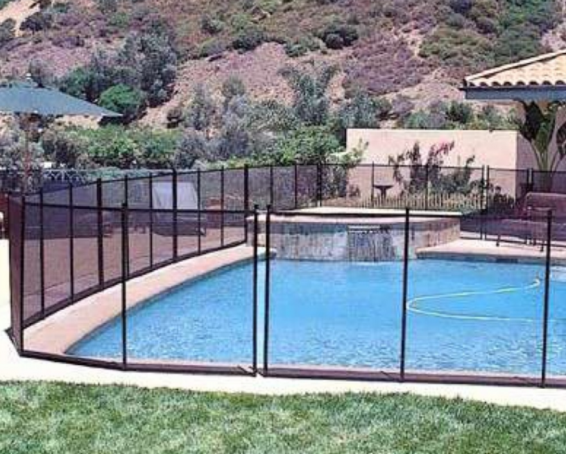 VEVOR Recinzione per Piscina, 4 x 96 FT, Recinzione per Piscina