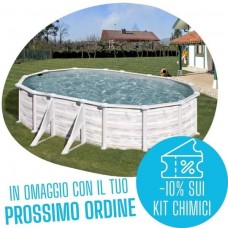 Groenlandia piscina fuori terra Gre 500 cm - 300 cm - h 132 cm