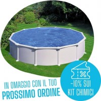 Fidji piscina fuori terra Gre diametro 350 cm - h 120 cm