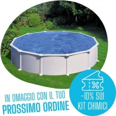 Fidji piscina fuori terra  Gre diametro 240 cm - h 120 cm
