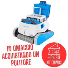 Robot pulitore per piscina Dolphin Run 30 - spazzole PVC