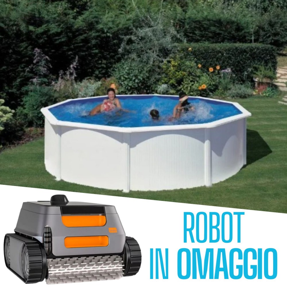 Kit Fidji piscina d460 cm + Robot Aquasphere Kit Fidji piscina d460 cm + Robot Aquasphere