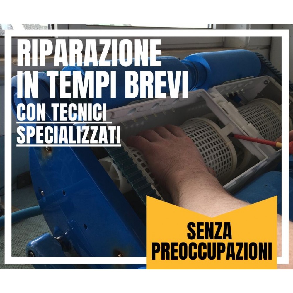 riparazione robot in tempi brevi