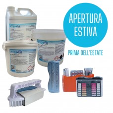 Kit chimici per apertura piscine