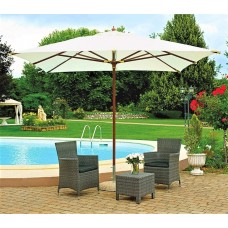 Ombrelloni in legno da giardino
