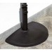 Mezzo Ombrellone tondo diam. 3 mt con base