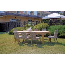 Tavolo da giardino in legno Giacarta
