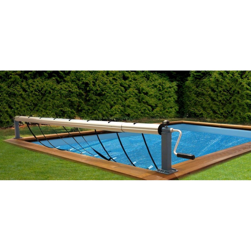 Avvolgitore copertura estiva piscine in legno Interline