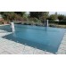 Copertura invernale tesa per piscina 8,05 m x 4,36 m