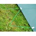 Tirante elastico con Utility Clip per coperture invernali piscine, lunghezza 700 mm.