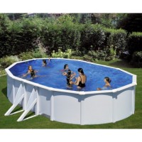 Bora Bora piscina fuori terra Gre 610 cm - 375 cm - h 120 cm