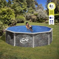 Corcega piscina fuori terra Gre diametro 460 cm - h 132 cm