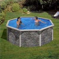 Corcega piscina fuori terra Gre diametro 350 cm - h 132 cm