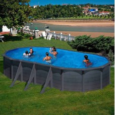 Granada piscina fuori terra Gre 730 cm - 375 cm - h 132 cm