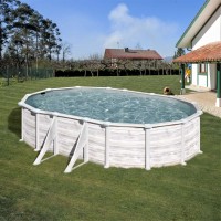 Groenlandia piscina fuori terra Gre 500 cm - 300 cm - h 132 cm
