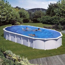 Haiti piscina fuori terra Gre 800 cm - 470 cm - h 132 cm
