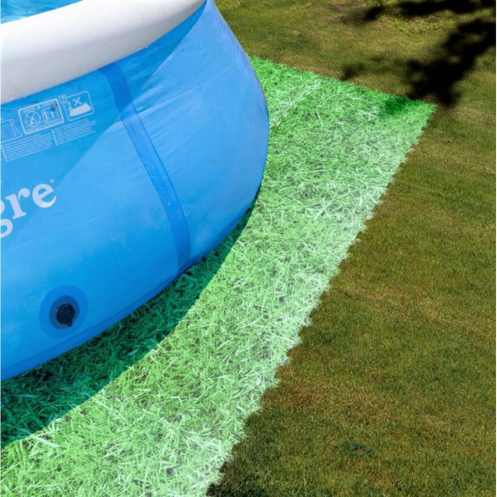 Proteggi fondo piscina imitazione erba Gre