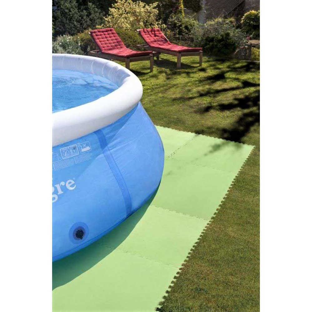 Proteggi fondo piscina verde Gre