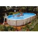 Century piscina fuori terra 610 cm - 360 cm - h 132 cm