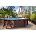 Bali piscina in legno tonda 440 cm - h 136 cm 