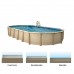 Century piscina fuori terra 610 cm - 360 cm - h 132 cm