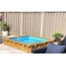 Bali piscina in legno quadrata 210 cm - 210 cm - h 78 cm 