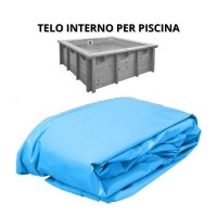 Liner per piscina in legno Interline 210 cm - 210 cm - h 90 cm quadrata