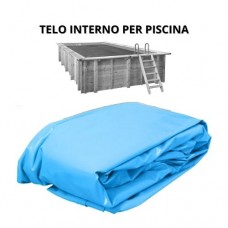 Liner per piscina in legno Interline 790 cm - 400 cm - h 138 cm rettangolare