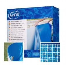 Liner Gre diametro 460 cm - h 120 cm mosaico - overlap sp. 75/100