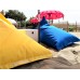 Pouf sdraio per giardino e spiaggia