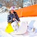 Slitta da neve in tessuto PVC per bambini e adulti