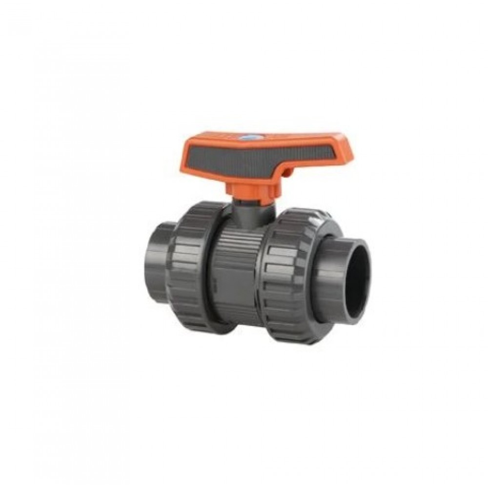 Valvola a sfera da 50 mm in PVC