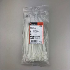 Fascette naturali cablaggio 140 x 3,5 mm 