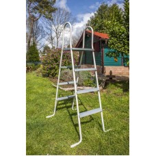 Scaletta piscine Gre 134 cm - 2 x 3 gradini e piattaforma