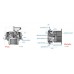 Bocchette in ABS bianco Pools per parete