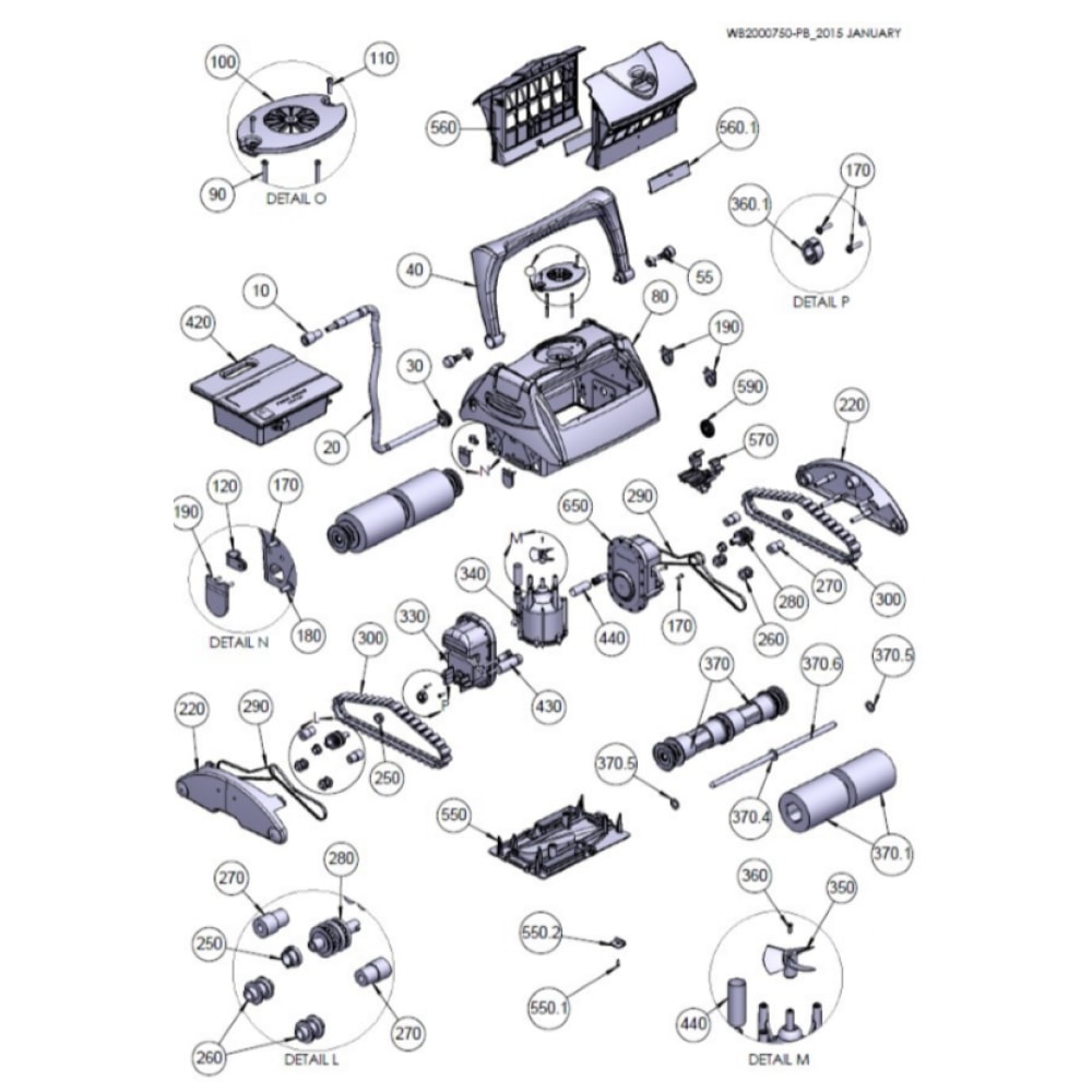 Ricambi Typhoon Plus Top 2014-2015-2016