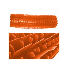 Spazzola lunga PVC arancione robot Dolphin Explorer