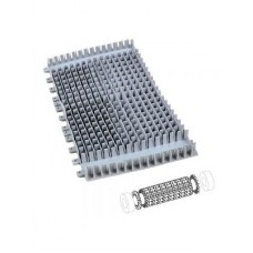 Spazzola lunga PVC comb. grigia robot Dolphin