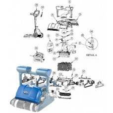 Carenatura interna robot Dolphin Supreme M4