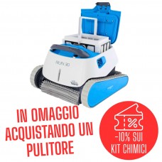 Robot pulitore per piscina Dolphin Run 30 - spazzole PVC