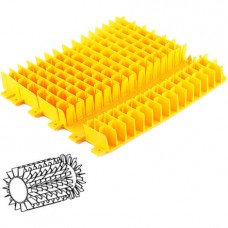 Spazzola corta PVC comb. gialla robot Dolphin Swash