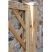 Fioriera con griglia in Legno Dalia 194 cm x 40 cm x h 150 cm